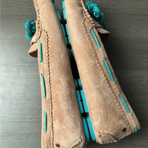 UGG Women's Meena Leather Driving Shoes, Size 9.5, Excellent Preowned Condition - Picture 4 of 11